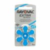 60 Pile per apparecchi acustici Rayovac Extra Advanced misura 675 - PR44 - blu