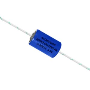 Pila Li-SOCL2 1/2 AA 3.6 V 1200 mAh reofori terminali saldare mezza stilo 14250