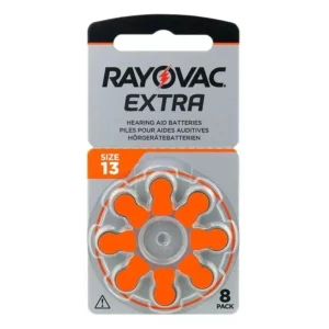 160 Pile per apparecchi acustici Rayovac Extra 13 PR48 arancione
