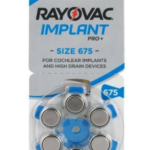 60 batterie rayovac per impianto cocleare