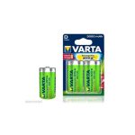 Batterie torcia torcione D RICARICABILi ACCU VARTA 3000 mAh Pronte all'uso