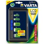 Caricabatterie UNIVERSALE VARTA con DISPLAY e USB x tutte le pile ricaricabili