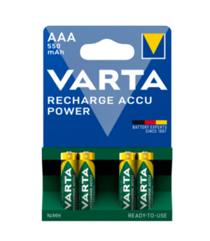 AAA 550mAh - batterie ministilo ricaricabili VARTA