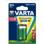 batteria 9v nimh ricaricanile varta
