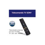 Telecomando universale TV SONY - Pronto all'uso