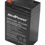 batteria ricaricabile piombo 6v