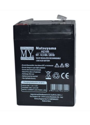 Batteria Al Piombo ENERGY SAFE 6V 7Ah - Foto 5