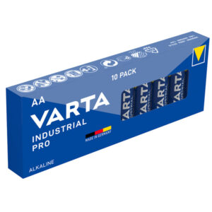 10 batterie AA Stilo Alcaline Industriali VARTA