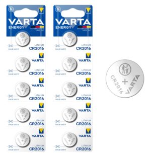 CR2016 - 10 batterie VARTA 3V Litio