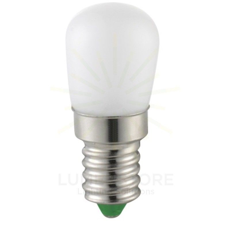 Lampadina LED in vetro piccola forma T26 attacco E14 2,5W Luce Naturale
