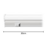 Plafoniera LED T5 per interno piccola corta 30cm 5W 400 lumen luce naturale
