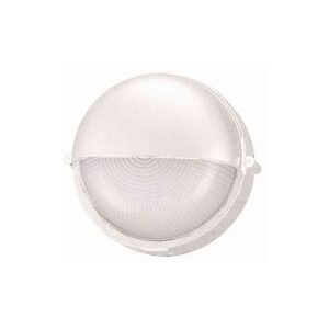 Applique lampada da esterno bianca waterproof diam. 25cm x terrrazzi condomini etc