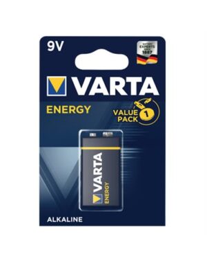 10 batterie 9V Alcaline VARTA ENERGY