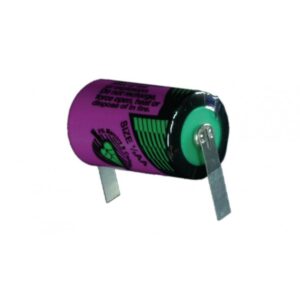 Batteria 14250 3.6V TADIRAN con lamelle per saldatura 1100mAh