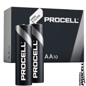AA - MN1500 BOX 10 PILE AA STILO ALCALINE DURACELL PROCELL LR6 MIGNON