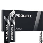 AAA - 10 BATTERIE AAA MINISTILO DURACELL PROCELL 1.5V ALKALINE