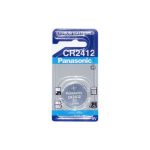 CR2412 - Batteria litio bottone Panasonic 3V CR 2412 pila 3 volt