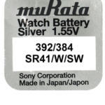 384 392 Batteria per orologio SR41SW