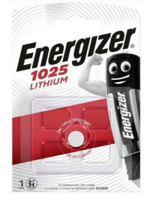 CR1025 Batteria litio bottone 3V