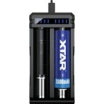 CARICATORE RAPIDO PER BATTERIE LITIO 18650 18700 20700 21700 22650 XTAR SC2