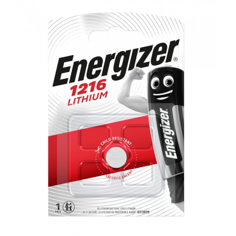 CR1216 - BATTERIA LITIO BOTTONE ENERGIZER 3V