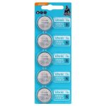 CR2032 - 5 BATTERIE VINNIC CR2032 DL2032 3V LITIO BOTTONE