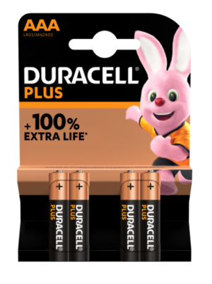 AAA - 40 ministilo Duracell Plus Power