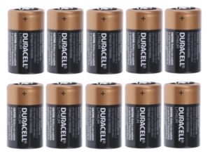 CR2 - 10 Batterie Duracell 3V Litio