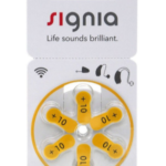 10 batterie pr70 signia