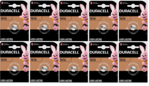 CR1616 - 10 Batterie 3V Litio Duracell