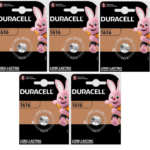 5 Batterie 3V Litio CR1616 Duracell