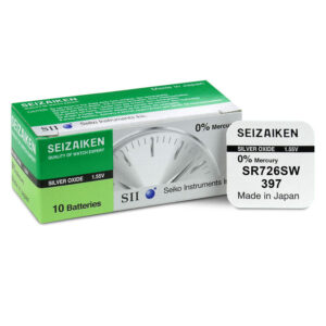 397 - SR726SW 10 Batterie per orologio SEIKO