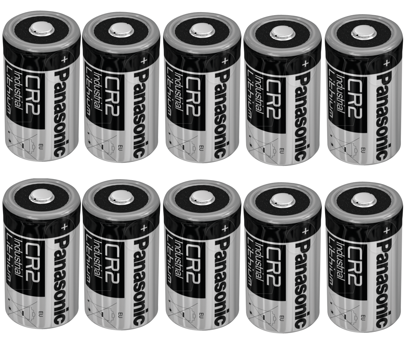 CR2 PANASONIC INDUSTRIAL 10 BATTERIE