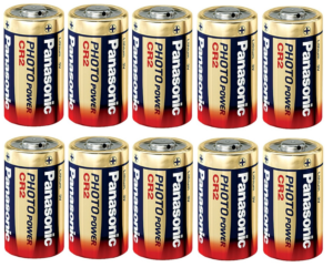 CR2 PANASONIC LITIO 3V 10 BATTERIE