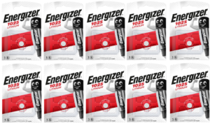 CR1025 - 10 Batterie 3V Litio Energizer