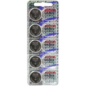 CR2032 - 5 BATTERIE MAXELL 3V LITIO