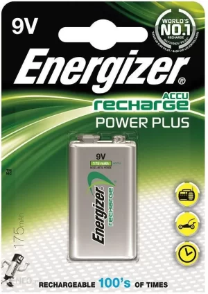 9V - Batteria ricaricabile Energizer