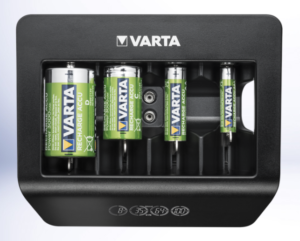 Caricabatterie universale VARTA per AA AAA C D 9V