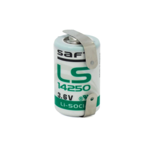 LS14250 CNR - SAFT Batteria Litio 3.6V 1200mAh con lamelle per saldatura