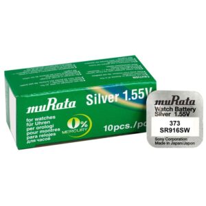 Batteria per orologio 373 SR916SW per orologi