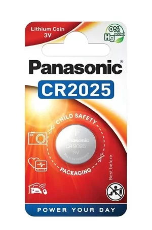 Blister Pila Litio 3v panasonic cr 2025 