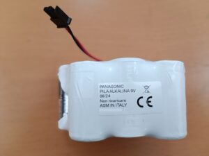 Pacco batterie 9V per sirena allarme TECSA HORNER