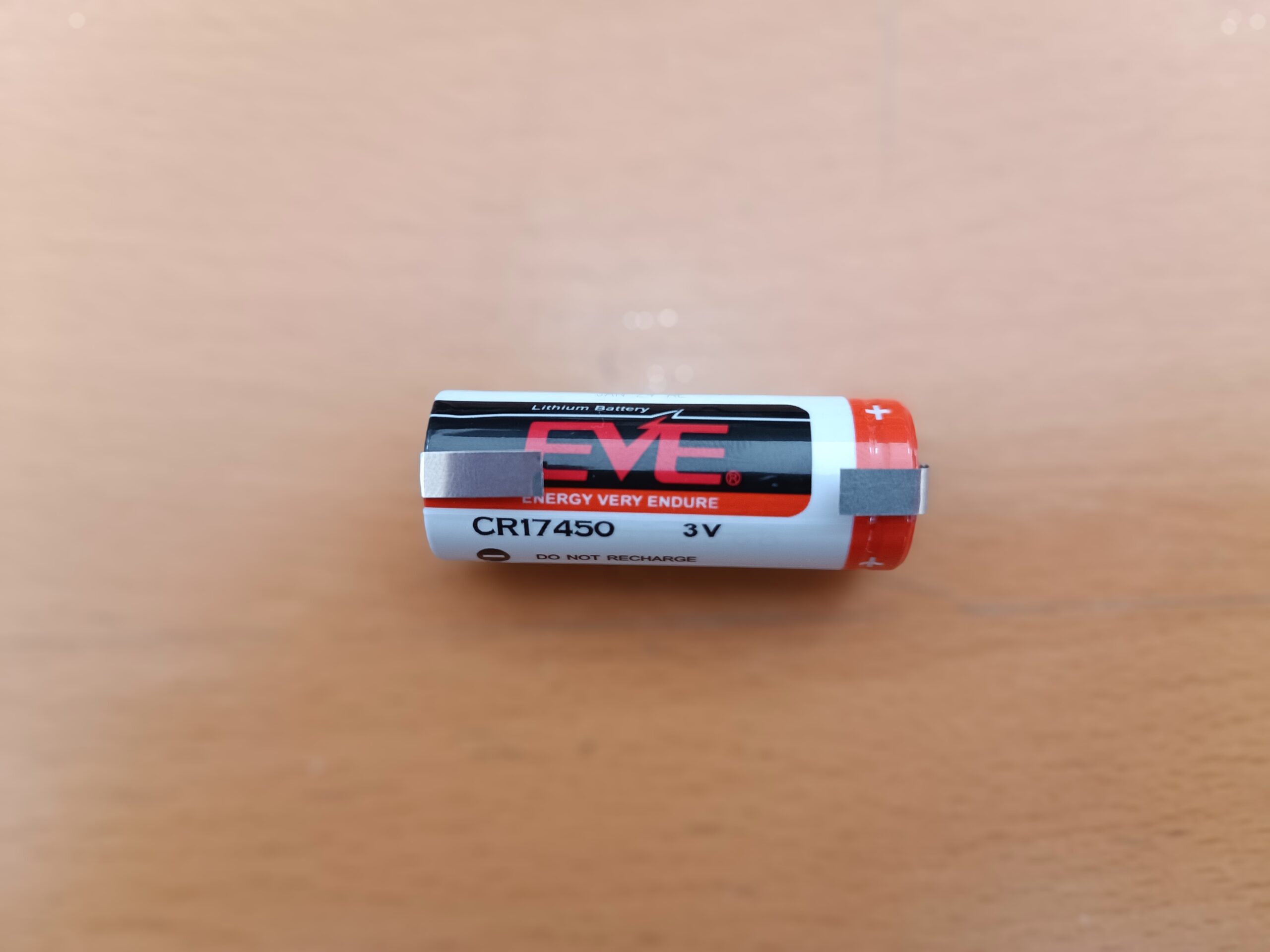 CR17450CNA Batteria CR17450 con lamelle saldatura 3V litio